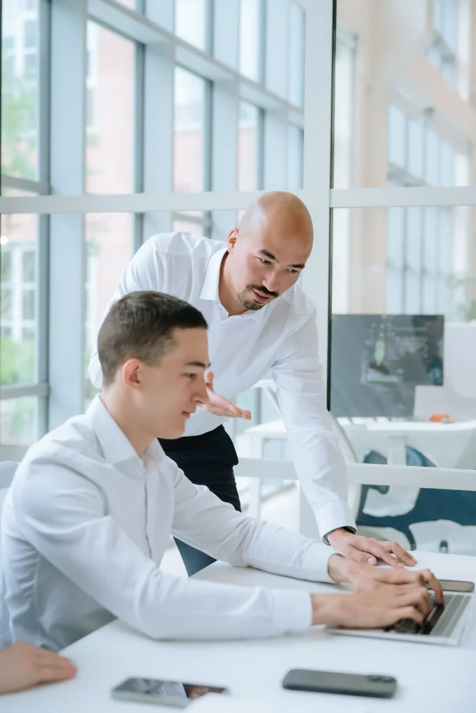 Business consultant working on CRM strategy and digital transformation.